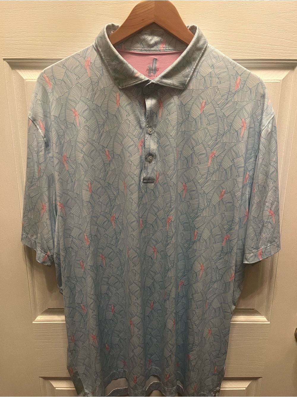 Preowned Johnnie- O Men's Polo Shirt-XXL